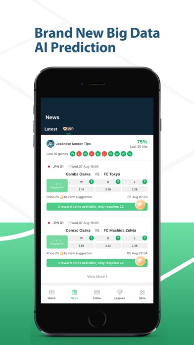 VIPGoal - Live Sports Scores Screenshot