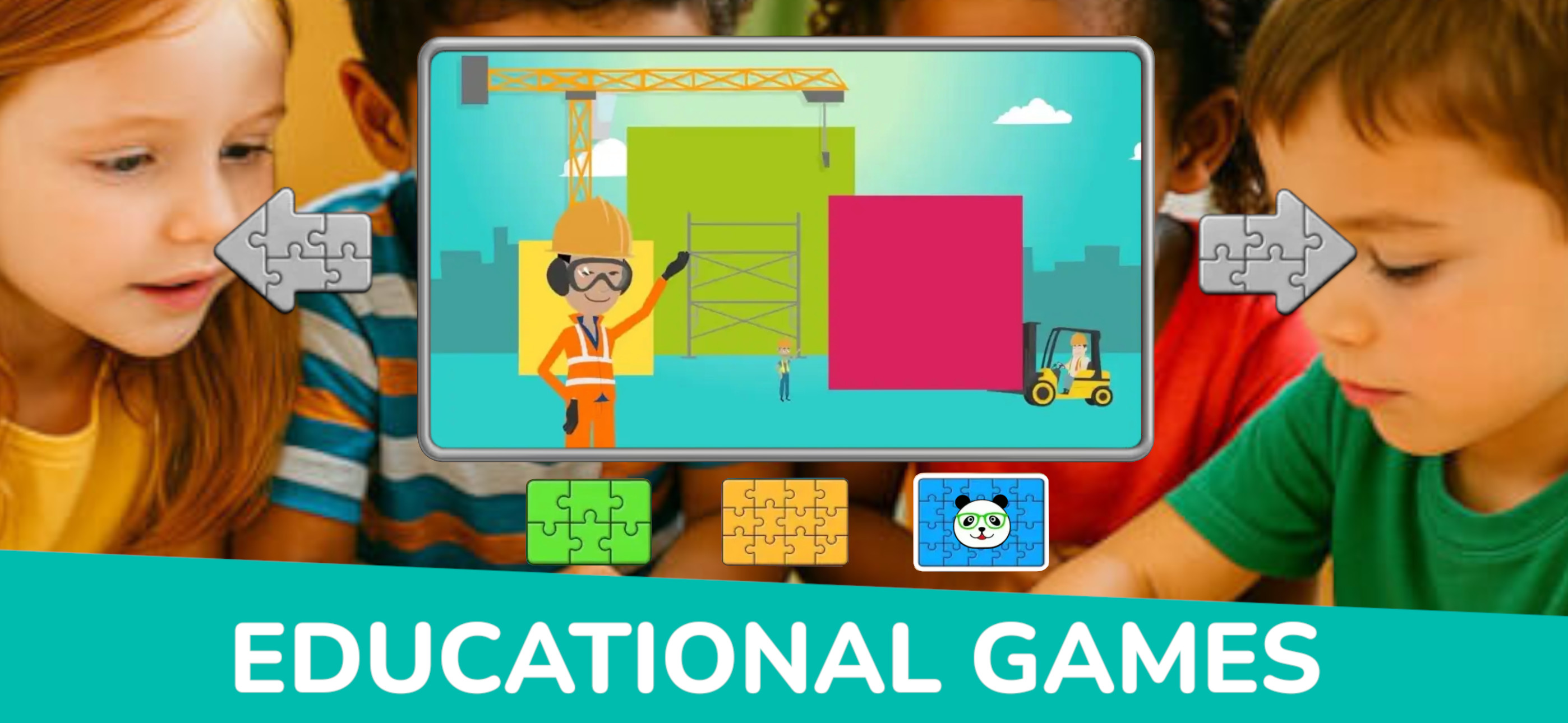 Dad & Panda Educational Games