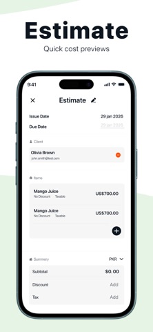 Invotrek AI Invoice Maker Screenshot 3 of 5