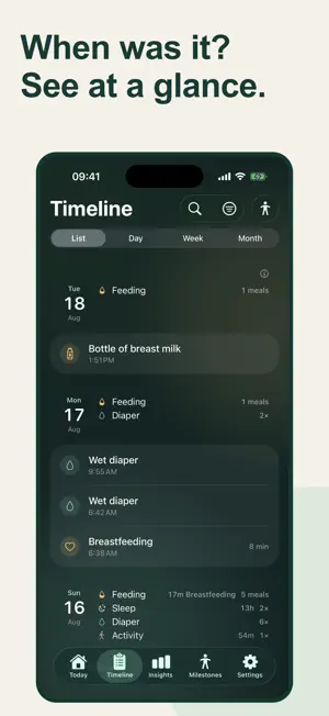 Baby Tracker Diary - Livona screenshot 4