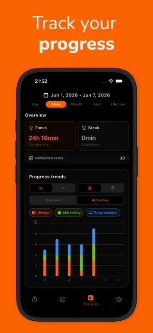 Deep Focus Time: FocusMode screenshot 4