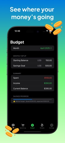 Spendo - Budget & Saving AI Screenshot 4 of 5