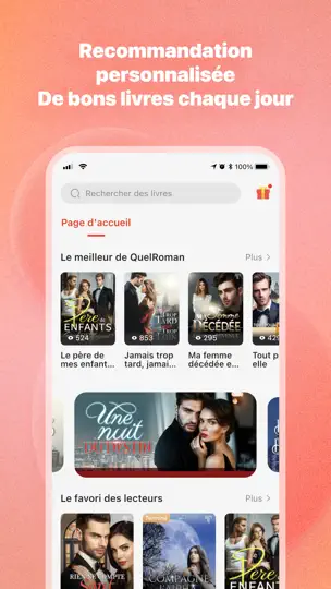 Capture d'écran de QuelRoman sur iPhone 2