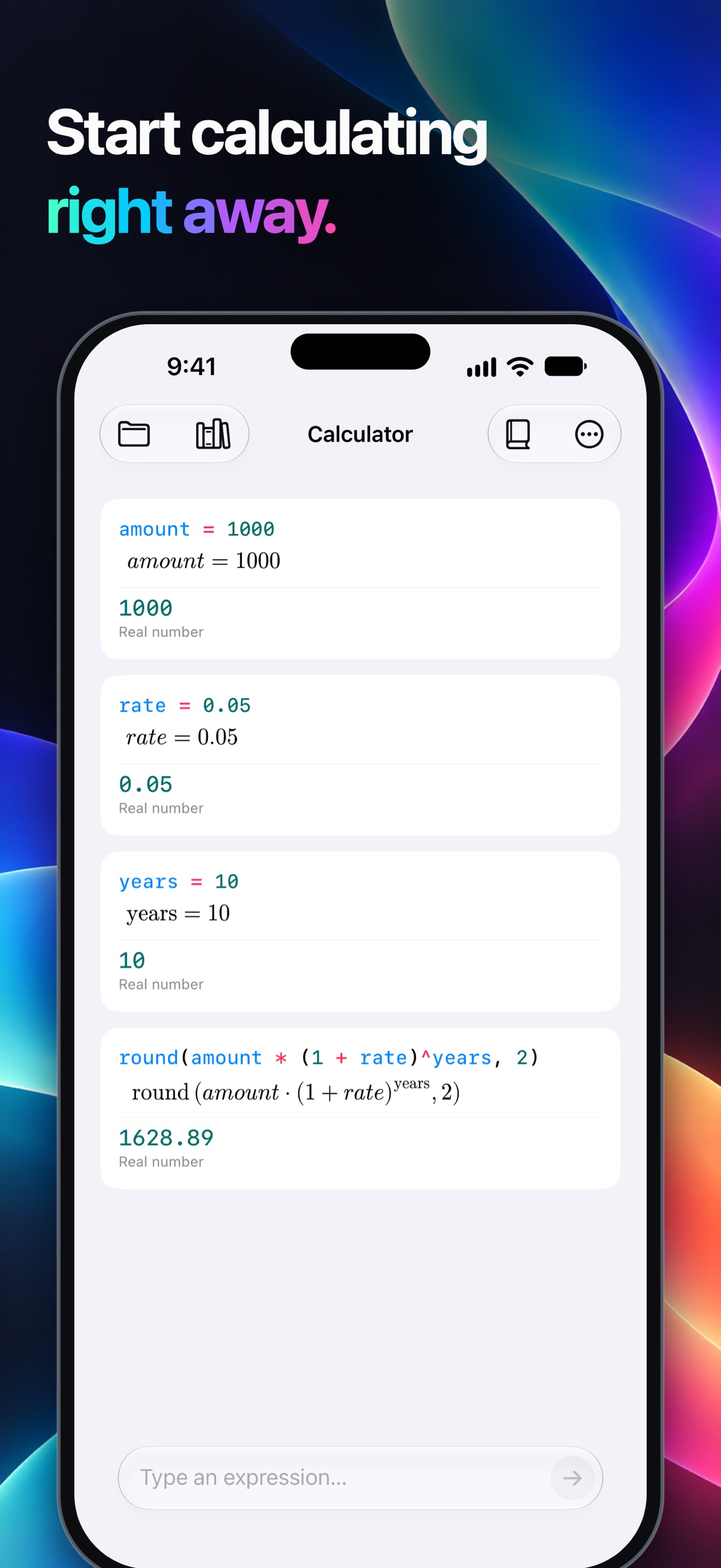 Screenshot 2 of MathLib: Formula Calculator