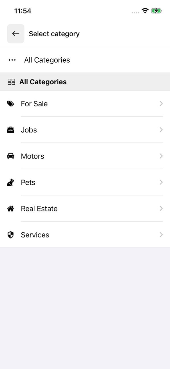 iPhone screenshot