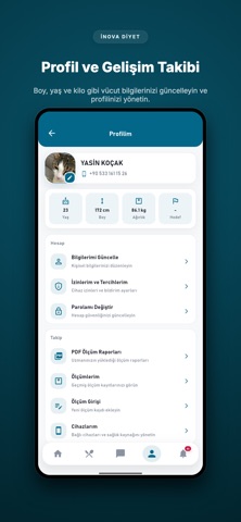 Yasin Koçak ile Online Diyet iPhone screenshot