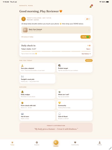 App screenshot