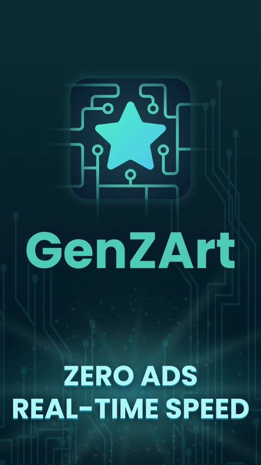 #1. GenZArt: AI Image Generator (iOS) By: LifeCassette Inc.