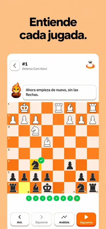 ChessFlare: Aprende ajedrez screenshot 2 of 8