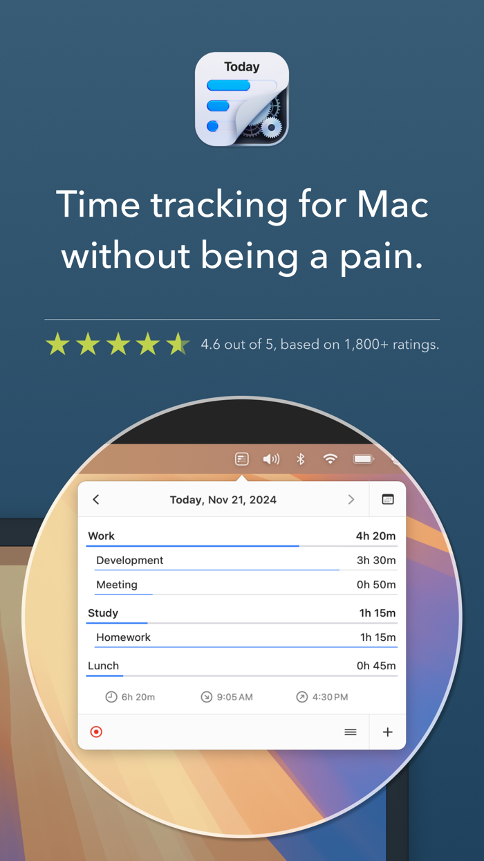 Daily – Hours and Time Tracker
