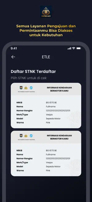 Super App Polri iPhone screenshot 4