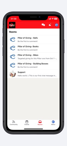 The Moon Group Foundation screenshot