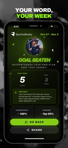 SportiveBuddy screenshot