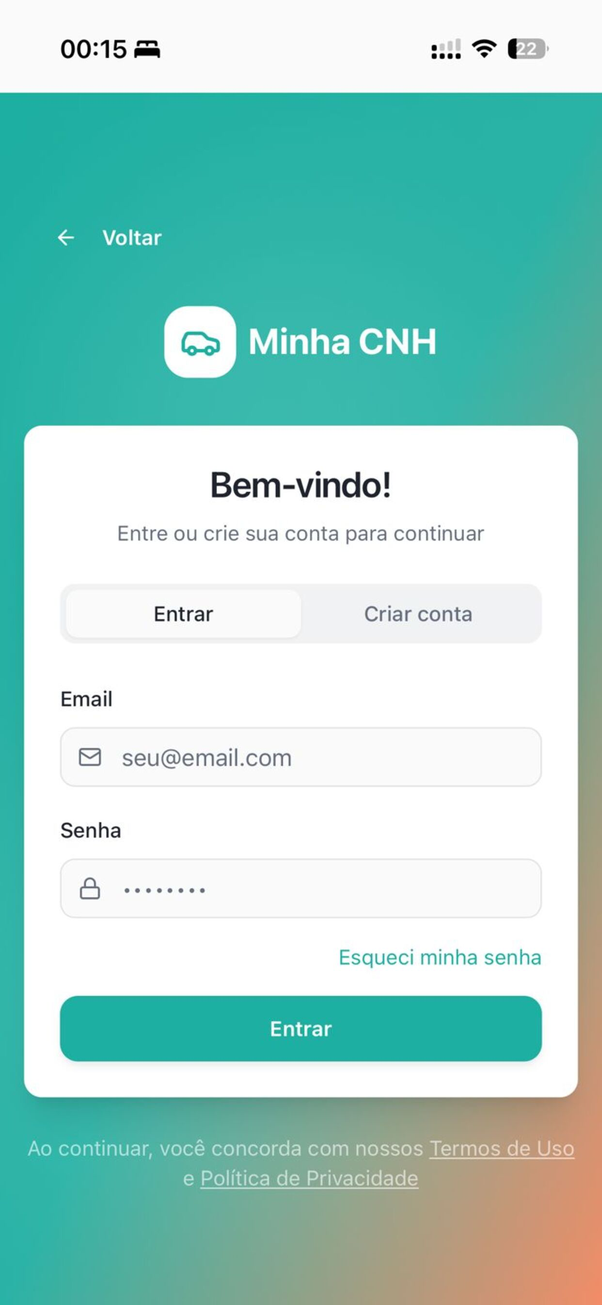 Minha CNH