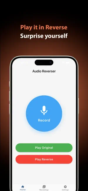 Reverse Audio: Reverse Singing screenshot 3