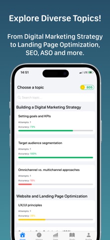Digital Marketing+ iPhone screenshot