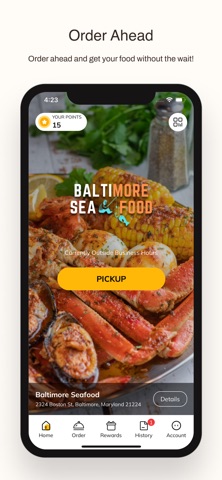 Baltimore Seafood MD Screenshot 1 of 4