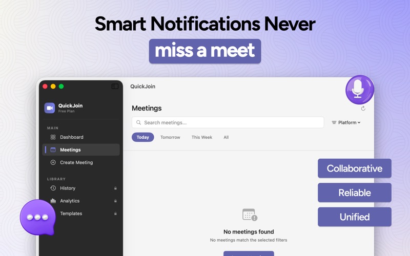 QuickJoin: Meeting Launcher iPhone screenshot