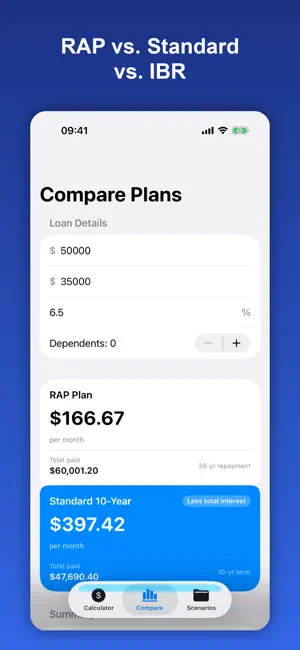 Student Loan RAP Calculator screenshot 3