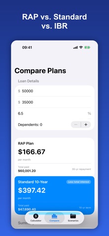 Student Loan RAP Calculator Screenshot 3 of 5