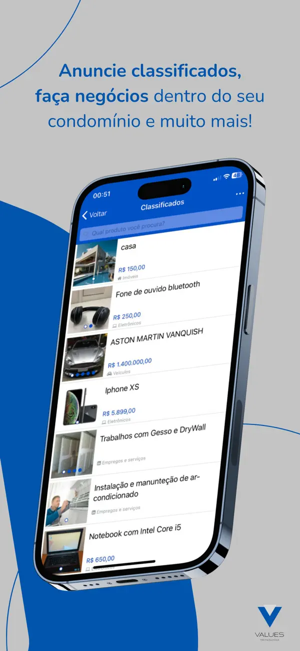 #5. Values Tech (iOS) 作者: ECONDOS SISTEMAS LTDA - ME