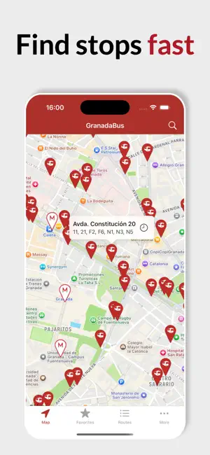 GranadaBus screenshot 2