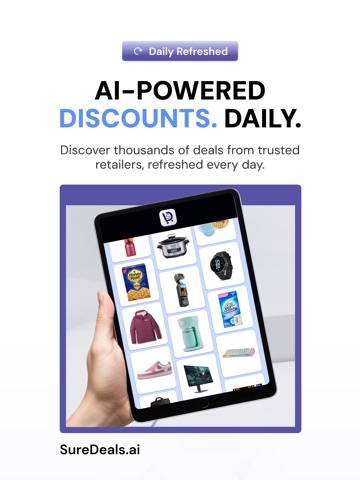SureDeals: Verified Deals iPad screenshot