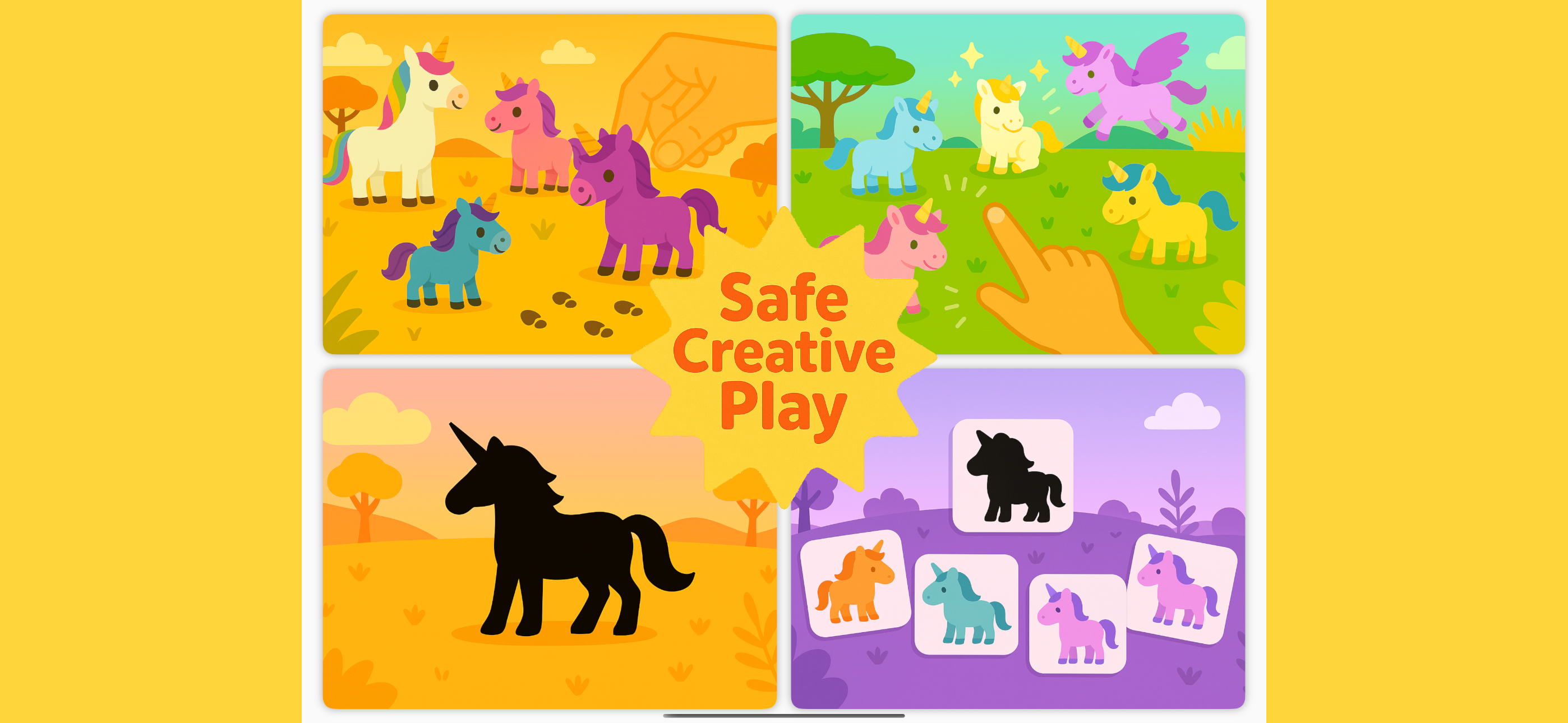 Unicorn Sticker Games for Kids screenshot 4