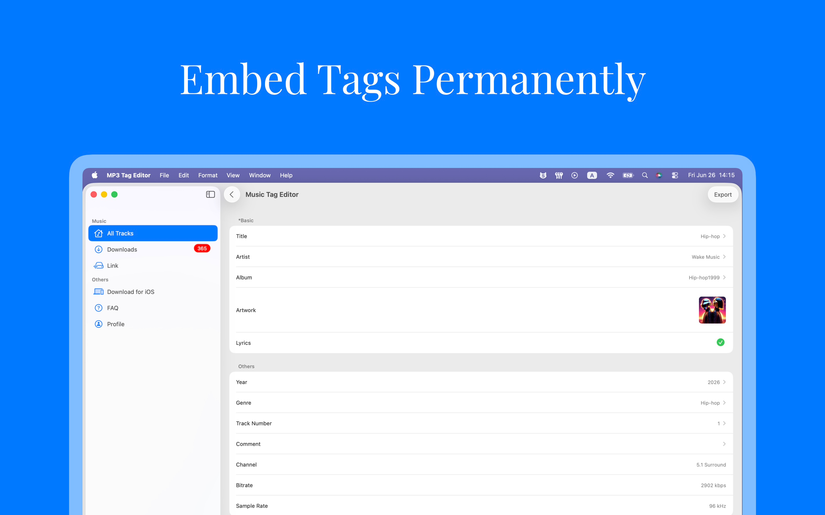 Waketag: Music Tag Editor screenshot 22