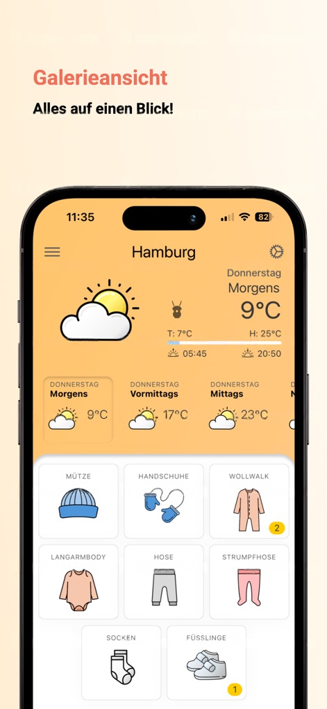 Baby Clothing Forecast -