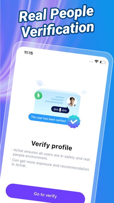 Achat- Live Chat& Make Friends Screenshot