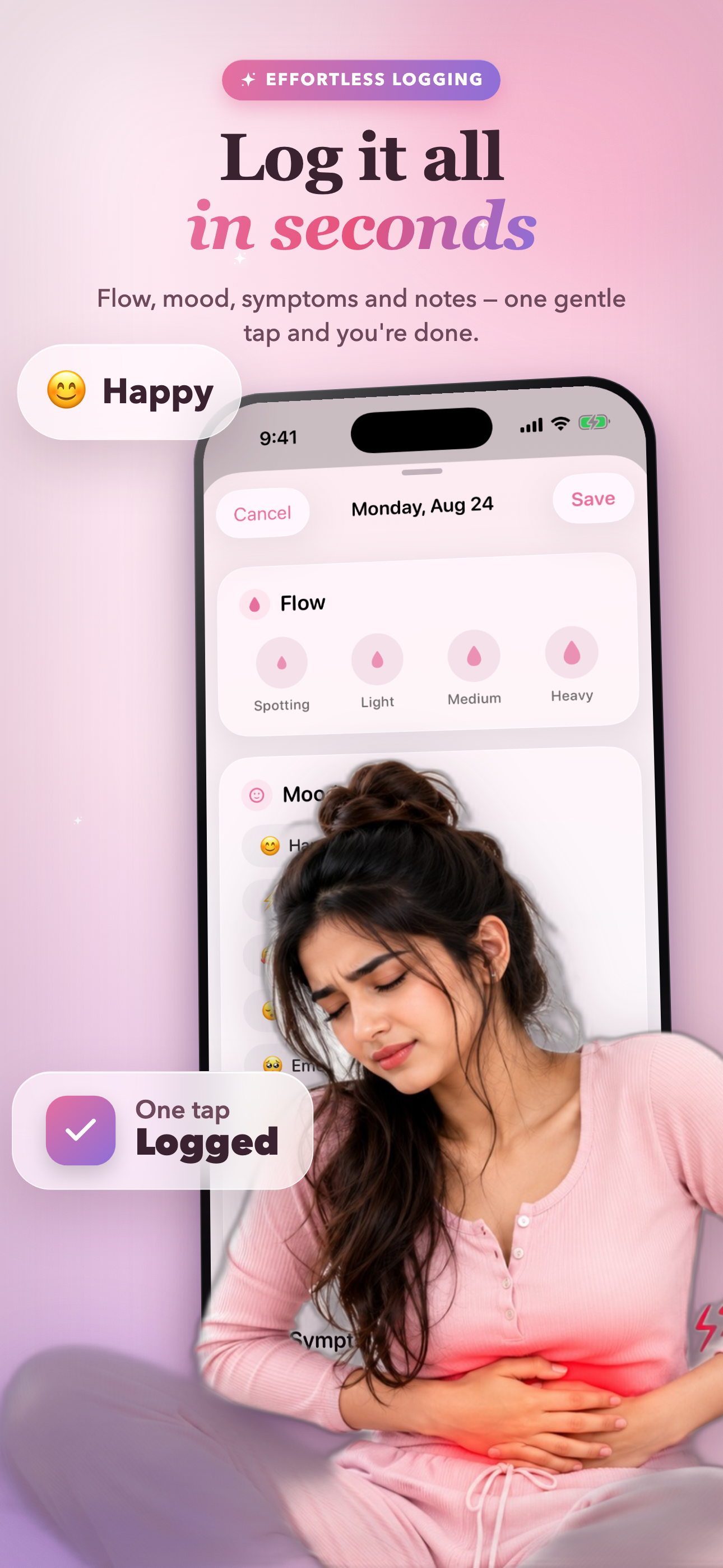 Period Tracker & Cycle: Vinca screenshot 5
