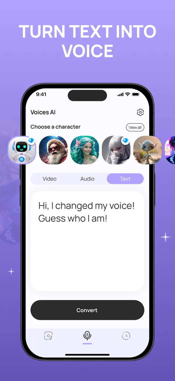 Screenshot #2 pour AI Voice Changer: Song Maker