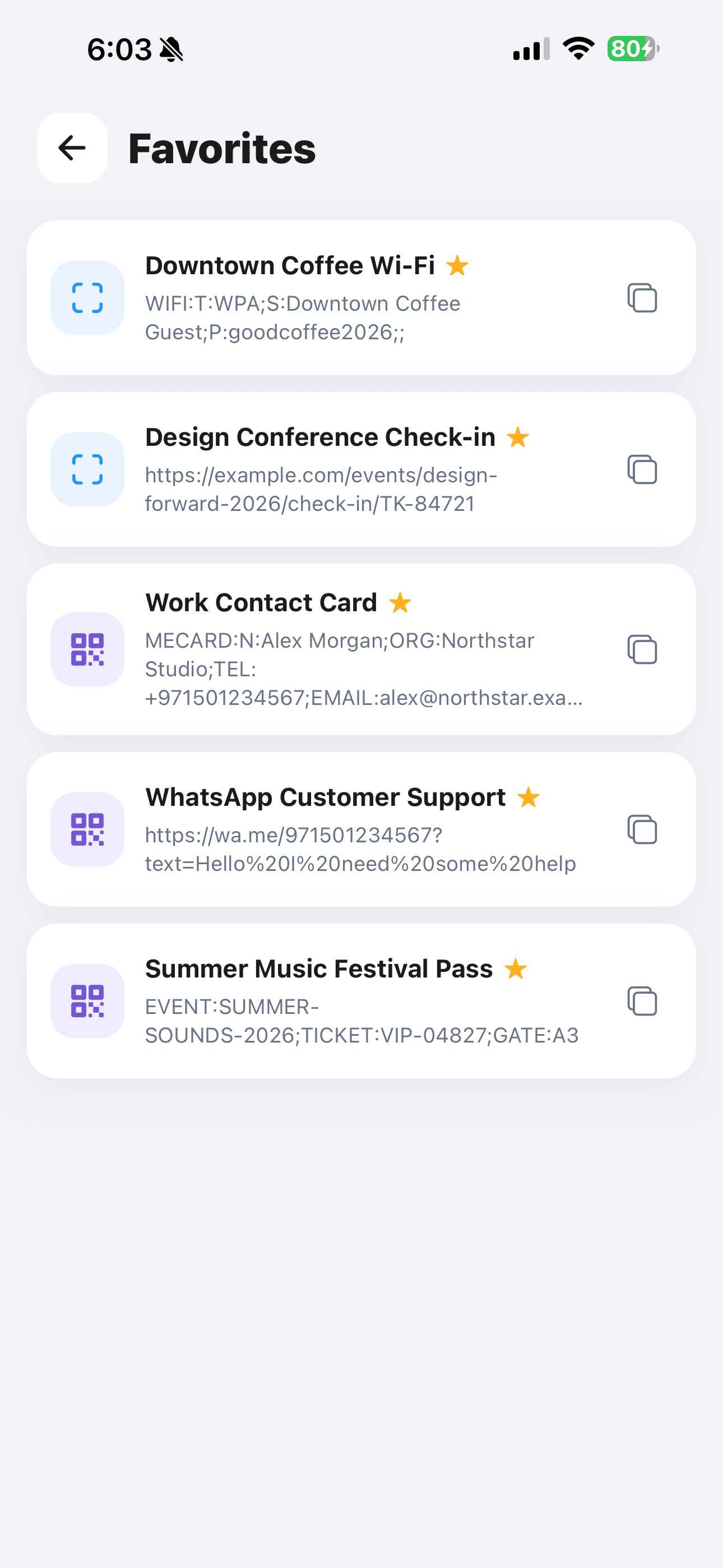 QR: Generate Scan And Share screenshot 7