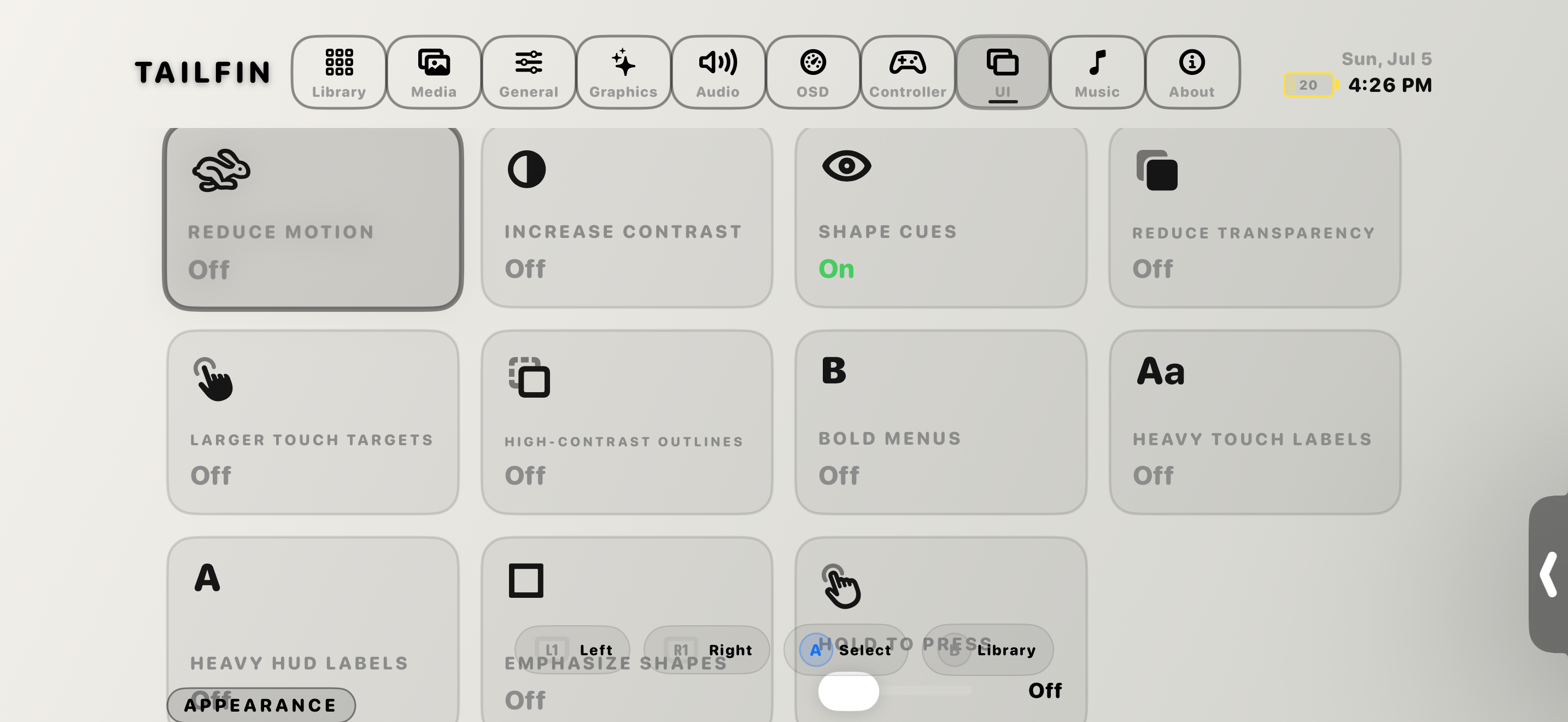 TailFin screenshot 5