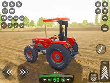 Farming Tractor Simulation 3D iPad screenshot