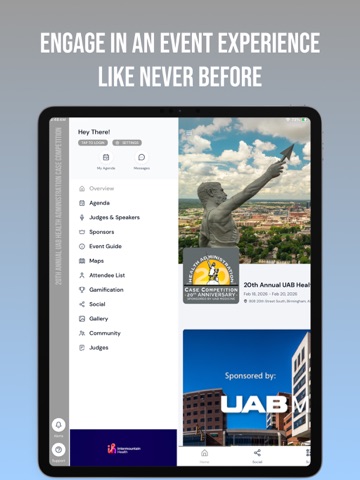 UAB Case Competition iPad screenshot