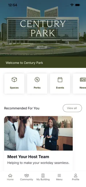 Century Park App screenshot 1