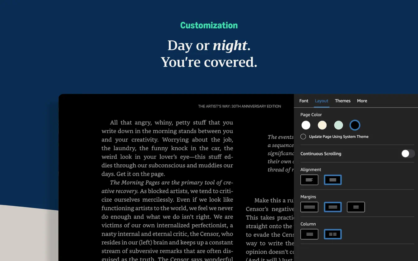 Amazon Kindle Mac screenshot 3