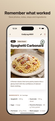 CullyLog - Recipe Book Screenshot 2 of 7