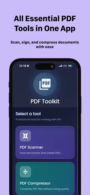 PDF Scan + Sign screenshot 1