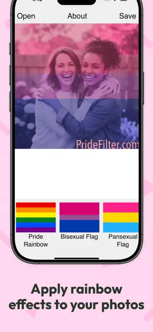 LGBT+ Pride Photo Filter screenshot 4