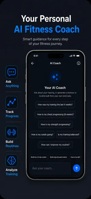 AetherSet: AI Workout Tracker screenshot 1