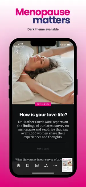 Menopause Matters screenshot 3