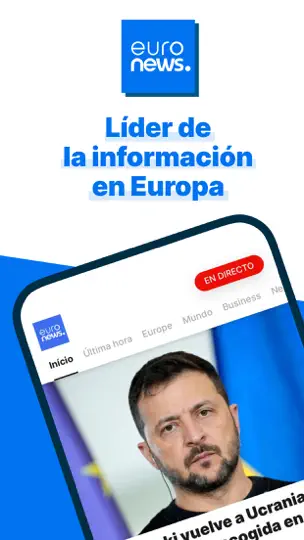 Captura de pantalla de Euronews - Noticias En Directo en iPhone 1