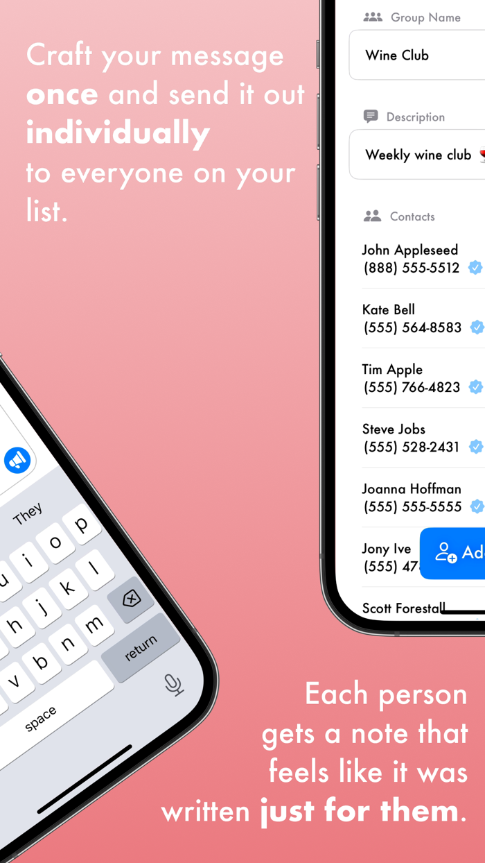 Broadcast Buddy– mass messages