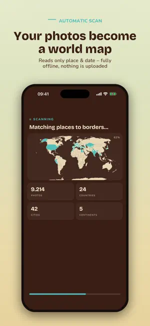 Travl: Travel Map & Countries screenshot 2