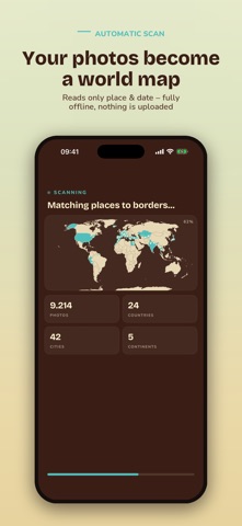 Travl: Travel Map & Countries Screenshot 2 of 6