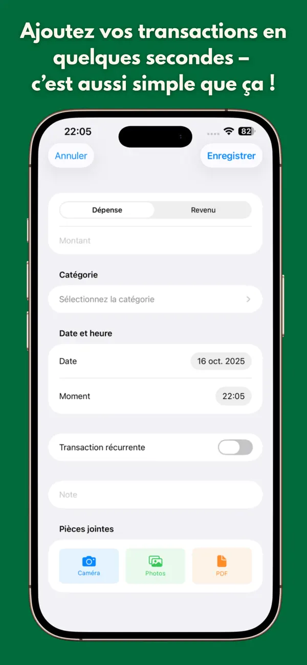 Screenshot #3 pour BalanceTrackr (RegnskApp)