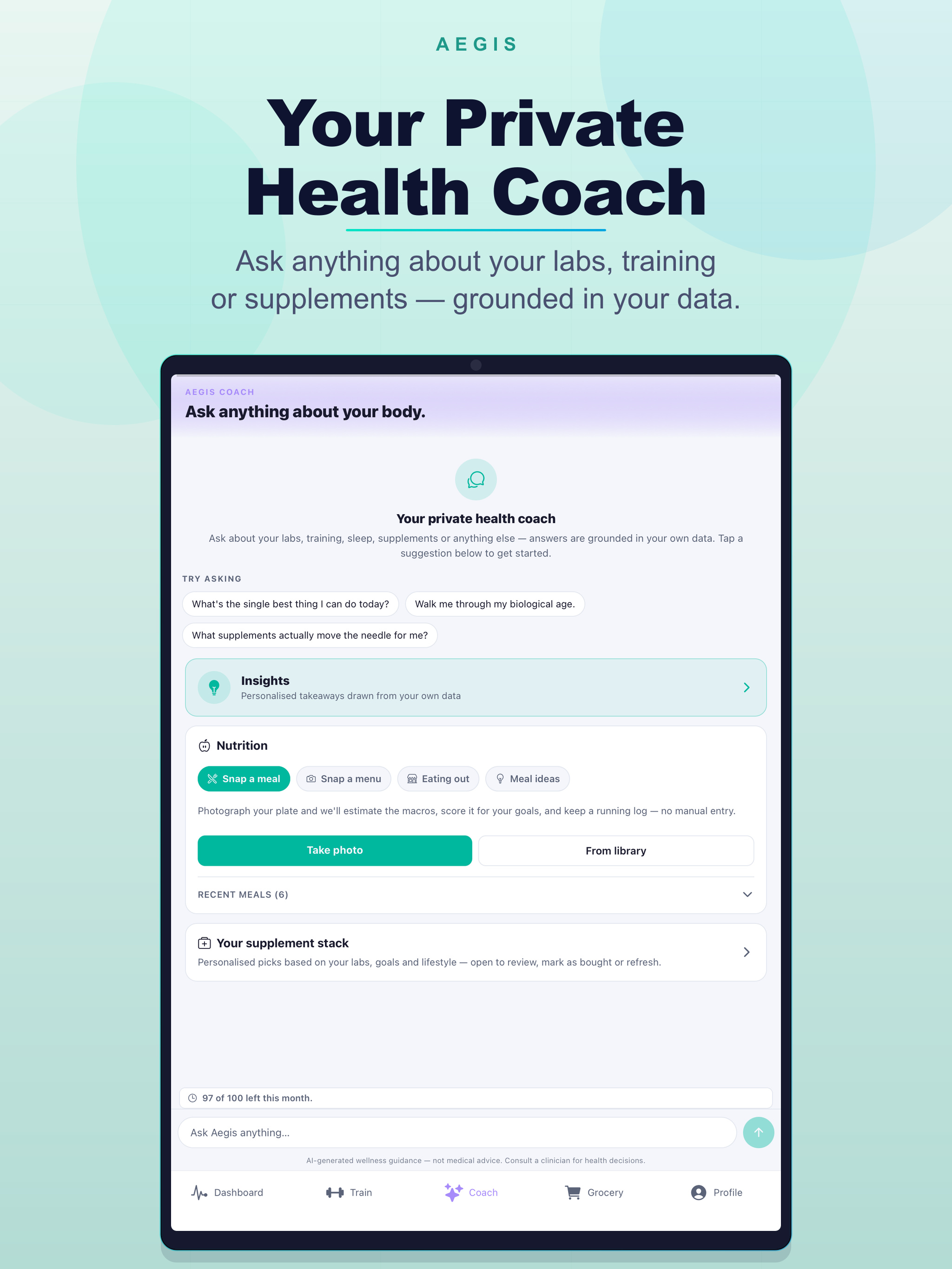 Aegis: AI Health Coach screenshot 10